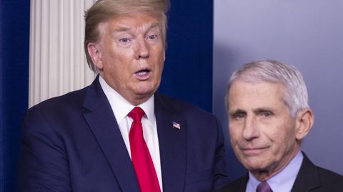 El epidemiólogo Anthony Fauci rechaza la teoría de Trump sobre el origen del coronavirus
