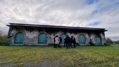 Antigua cooperativa de Leiro.