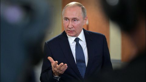 El presidente ruso Vladimir Putin