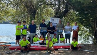 Presentacin regata provincial de piragismo en Cenlle.