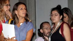  Los representantes de Unidas Podemos, Yolanda D�az  y Pablo Echenique, entre otros