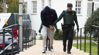 Paso a disposicin judicial de los detenidos, en la maana de ayer 