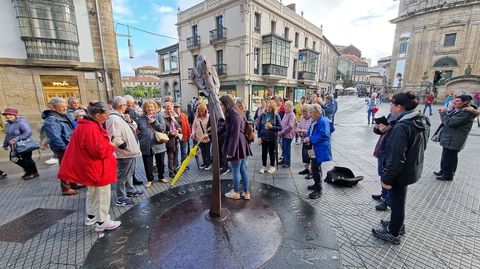 Temporal de lluvia en Pontevedra