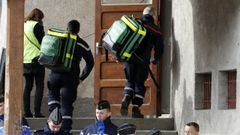 Bomberos franceses, en una imagen de archivo
