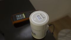 Imagen de archivo de una medici�n de rad�n.