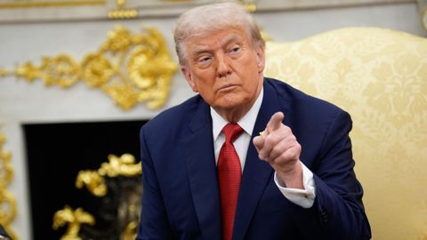 Trump, en la Casa Blanca.
