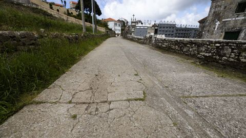 V�a municipal en Mens, Malpica.