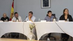 El grupo popular en el pleno de Fisterra