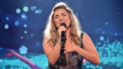 Nieto, durante una de sus actuaciones en el concurso de televisi�n.