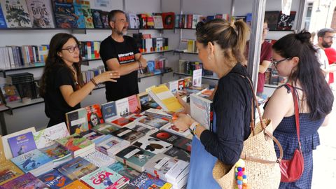 Primera jornada de la Feira do Libro de A Coru�a
