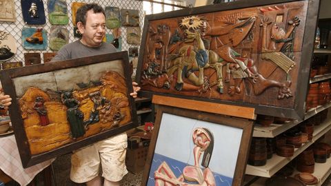 El artista, en una foto del 2012, en la Mostra da Oler�a de Bu�o