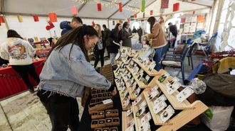 Feira de Artesana de Carballo, en su pasada edicin del 2024 