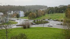 La USC proyecta la Cidade da Sa�de frente al Hospital Cl�nico