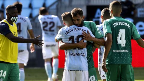  Celta-Betis (1-1) el 4 de julio del 2020.