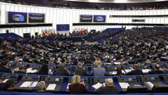 El Parlamento Europeo, reunido este mi�rcoles en Estrasburgo.