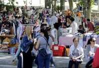 Ambiente del Mercado de las Flores en la edici�n del a�o pasado. 