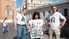 Este jueves en el Vaticano, donde esperaban encontrar alguna pista sobre la desaparici�n de la ni�a Orlandi