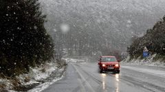 La primera nevada en A Ga�idoira