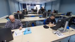 Un curso de inform�tica para maiores, en Carballo, en imaxe de arquivo 