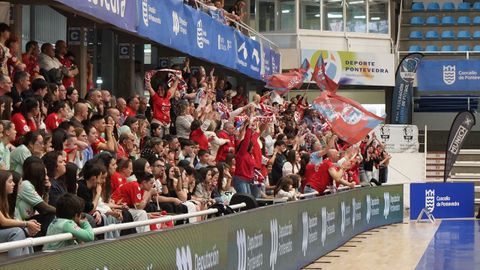 Final de la Copa Galicia 2026 entre Poio Pescamar y Castro Bloques Cando disputada en Pontevedra