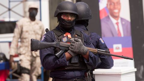 La ceremonia se desarroll� bajo un gran despliegue de seguridad