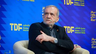 El presidente de Irn, Masoud Pezashkian, en Tehern