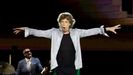 Mick Jagger en un concierto en el 2024.