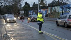 Imagen de las obras realizadas en su d�a para construir el sif�n y que afectaron a la avenida Che Guevara