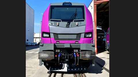 La locomotora elctrica de gran potencia  EURO6000 de Stadler