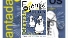 Este es el cartel anunciador del Foli�n de Carros de Chanada 2023