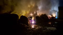 Incendio en un alpendre en L�ncara