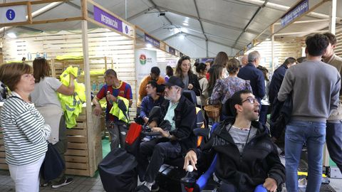 Inauguración de Pontesan, la feria de la salud y el bienestar en Pontevedra