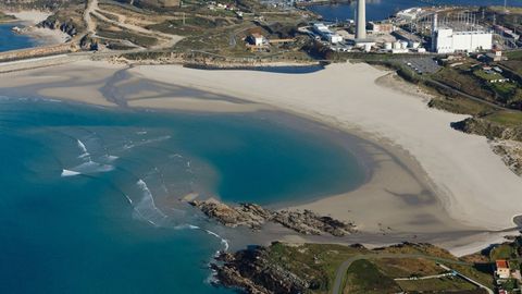 Playa de Sabn, en Arteixo