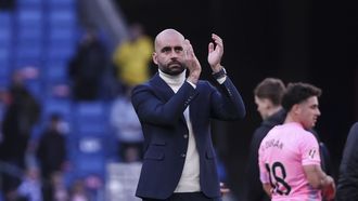 Claudio Gir�ldez, tras el Espanyol-Celta del s�bado.