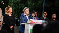 El l�der de La Francia Insumisa, Jean-Luc M�lenchon.