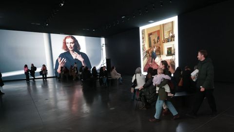 Abre al p�blico la exposici�n de Annie Leibovitz en A Coru�a