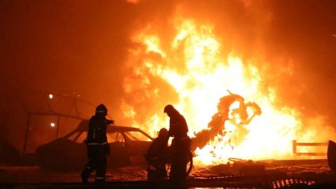 Explosi�n en una gasolinera de la rep�blica rusa de Daguest�n