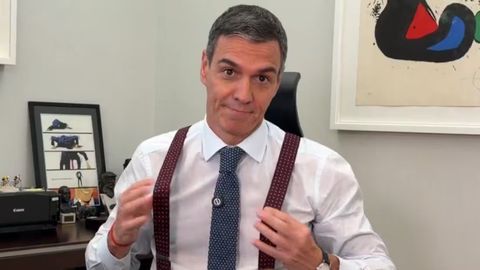 Pedro S�nchez, en el v�deo que se emiti� en �El intermedio�