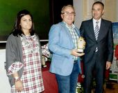 El periodista de La Voz A Mari�a, Ignacio Meit�n, fue premiado.