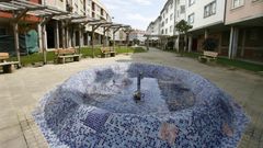 Plaza Maximino Canedo de A Laracha donde las chicas aseguraron que hubo el intento de rapto