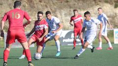 Imagen del derbi entre el Uni�n y el Noia.