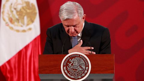L�pez Obrador, en su habitual rueda de prensa de los lunes