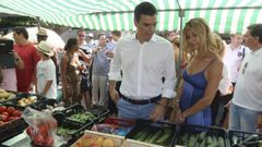 El presidente Pedro S�nchez, y su mujer, Bego�a G�mez, en una imagen de archivo