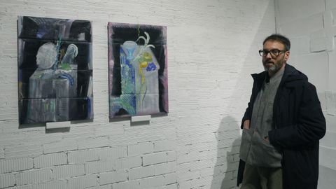 Otero expone su obra en la galer�a ourensana Dod� Dad�