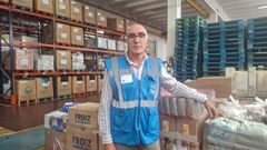 Fernando Infante, voluntario del Banco de Alimentos
