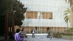 Imagen virtual de la casa consistorial tras la reforma