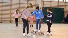 Una de las pr�cticas incluidas en las sesiones con los escolares