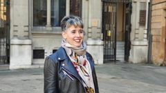 La concejala del Grupo Municipal Socialista en el Ayuntamiento de Oviedo, Luc�a Falc�n.