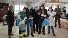 O director xeral de Persoas con Discapacidade, na s�a visita a Aspanas