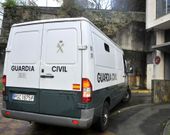 Furg�n que traslad� a Fraga a los juzgados esta semana. 